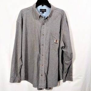 Men's Brit & Bittle 100% Cotton Button Front Shirt